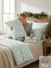 Charter Club Damask Designs Holiday Cotton 4-PC. Full Sheet Set