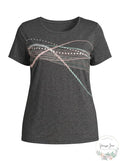 Ideology Womens Plus Lightweight Fitness T-Shirt, 2X