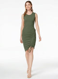 Bar III Women's Ruched Bodycon Dress, Size XS