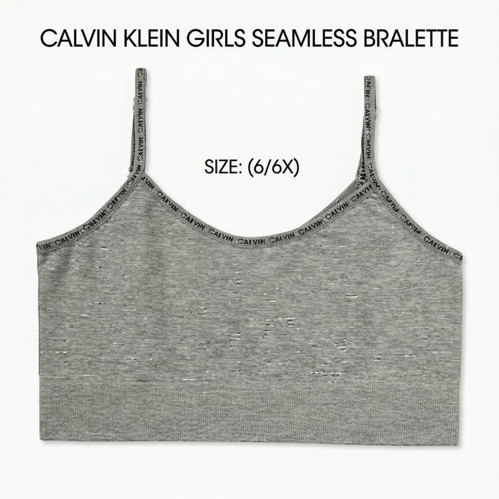 Calvin Klein Girls Seamless Bralette-Size (6/6X)