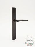 Emtek Multipoint Non-Keyed Fixed Handle 2x10 Trim Set with Poseidon Levers