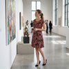 Ny Collection Printed Dress, Size Medium