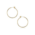 Anne Klein Gold-Tone Large Hoop Earrings