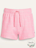 Champion Girls Allover Print French Terry Shorts , Size 6X