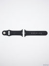 FanTEK Apple Watch Band - Soft Silicone Sport Style - M/L/Black