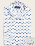 Club Room Mens Classic/Regular Fit Performance Foulard Print Dress, Size Medium