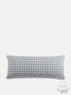 Kenneth Cole New York Houndstooth Grey Lumbar Pillow Cover
