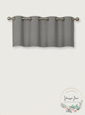 Eclipse Nadya Grommet-Top Valance, 52 X18