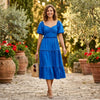 Lucy Paris Mischa Tiered Dress, Size XS