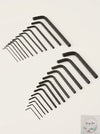 KC Professional 97325 25 Piece Long and Short Arm Hex Wrench Set