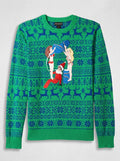 Alex Stevens Mens Drunk Elf Ugly Christmas Sweater, Green, Small