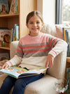 Epic Threads  Girls Striped Chenille Sweater, Size Small