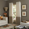 Curtainworks Kendall Color Block Grommet Curtain Panel 52 x 120