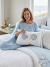 Harbor House Crystal Beach 12″ x 20″ Embroidered Oblong Decorative Pillow