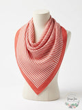 Michael Kors Petite Stripe Square Scarf, One Size