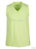 Champion Big Girls Script Logo Tank Top - Bright Green, Size XL