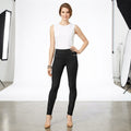 Inc Curvy-Fit Skinny Moto Pants, Size 2Short