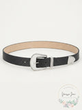 Steve Madden Women's Western-Buckle Belt