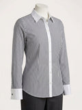 Charter Club Striped Contrast-Trim Shirt, Size 6
