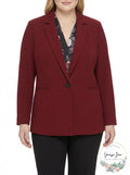 Nine West Plus Size One-Button Jacket, Size 18W
