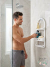 Glacier Bay Over-the-Shower Caddy in Frosted Clear
