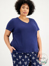 Charter Club Plus Size Sleep T-Shirt