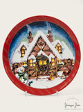 Vintage 2003 De Marco Christmas plate