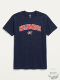 NHL Columbus Blue Jackets Mens Cotton Tee, X-Large, Navy