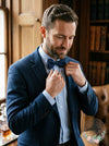 Ryan Seacrest Distinction Mens Fairfax Pindot Pre-Tied Bow Tie