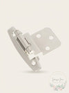 Lot of 3 Hickory Hardware 3/8 inch Inset Surface Mt. Hinge Pair