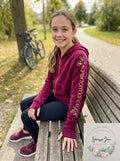 Calvin Klein Big Girls Velour Performance Hoodie, Size XL/16