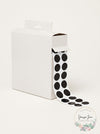 TAPE LOGIC Combo Pack, Dots, 3/4, Black, PK200