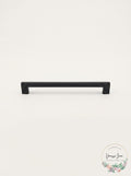 Emtek 86166 Trail 12 Inch Center to Center Handle Cabinet Pull Flat Black