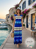 Yu Fing Womens Mandala Sleeveless Sundress