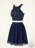 B Darlin Formal Sequin Skirt And Crop Top 2 Piece Set, Size 11-12