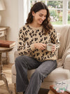 Planet Gold Juniors Animal-Print Sweater