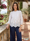 Derek Lam 10 Crosby Calvert Blouse, Size 0