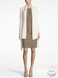 Calvin Klein Lurex Twill Evening Wrap