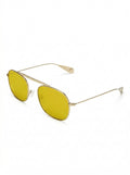 Lyndon Leone Women's James Mirrored Aviator Sunglasses, 56mm