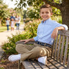 Nautica Boys  Logan Belted Twill Pants, Size 8
