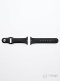 FanTEK Apple Watch Band - Soft Silicone Sport Style - M/L/Black