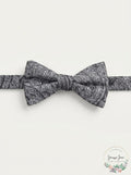 Ryan Seacrest Distinction Mens Atwood Pre-Tied Bow Tie, Gray