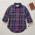 Tommy Hilfiger Girls Button-Front Plaid Shirt, Size S/7