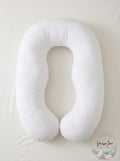 Cheer Collection Hypoallergenic Down Alternative Pregnancy U Shaped Body Pillow