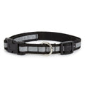 Aspen Pet Products Reflective Pad Adjustable Collar, Small Black