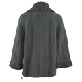 JM Collection Women's Wing-Collar Flyaway Cardigan, Size Medium