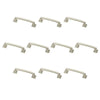Franklin Brass 10pk 3Inches Lombard Pull Nickel