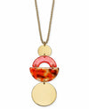 Alfani Tortoise-Look Geometric, 36in Pendant Necklace