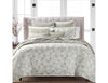 Hudson Park Collection Facets Duvet Cover Set, King, Light Gray