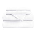 European Micro cotton flanne White Twin Sheet Set
